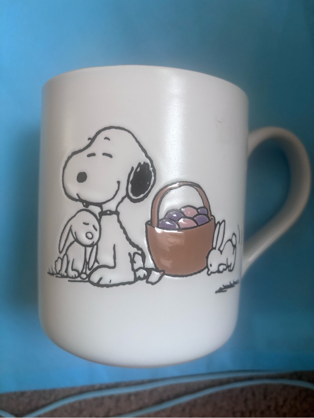 Snoopy Easter Bunny Mug